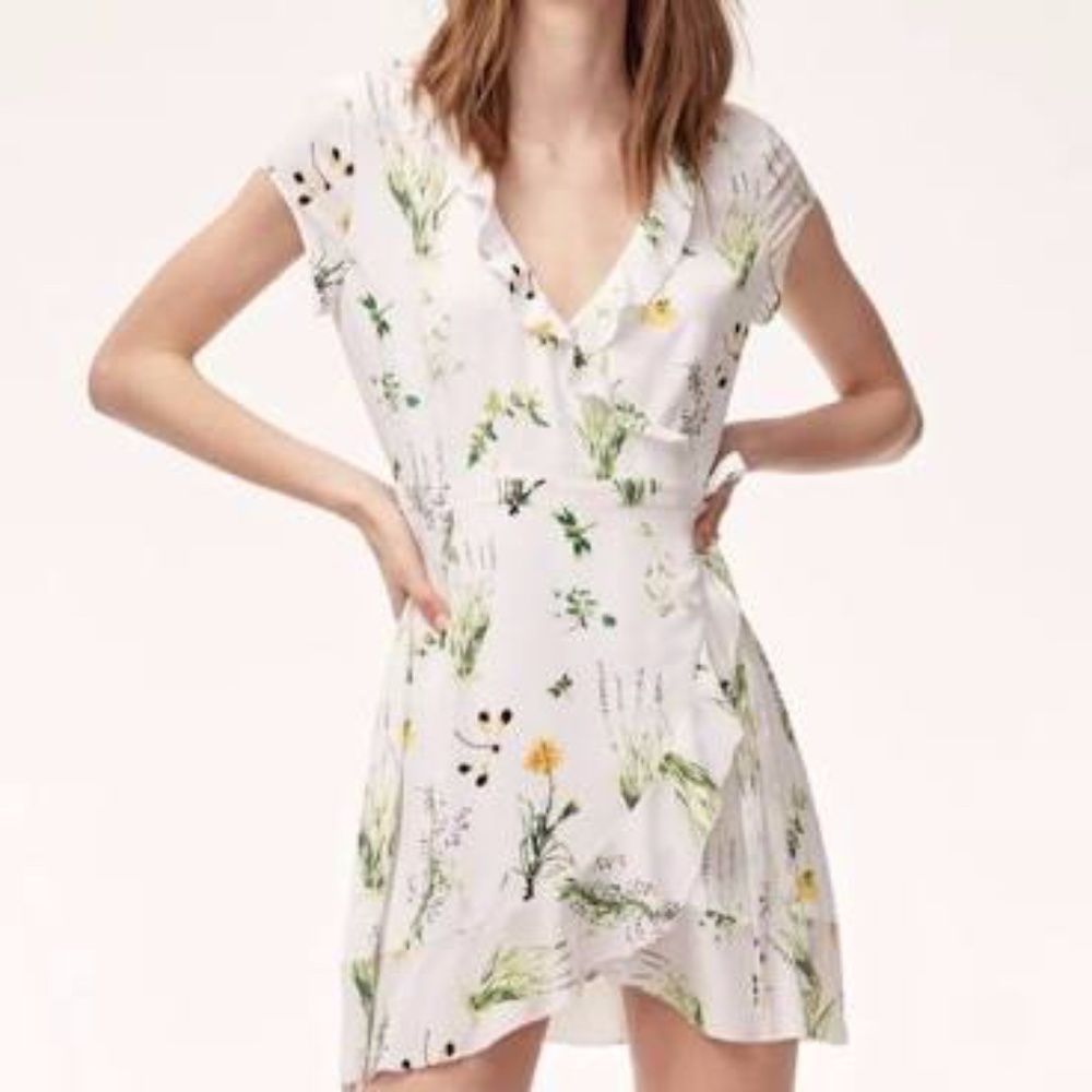 Sunday Best Ruffle Wrap Dress